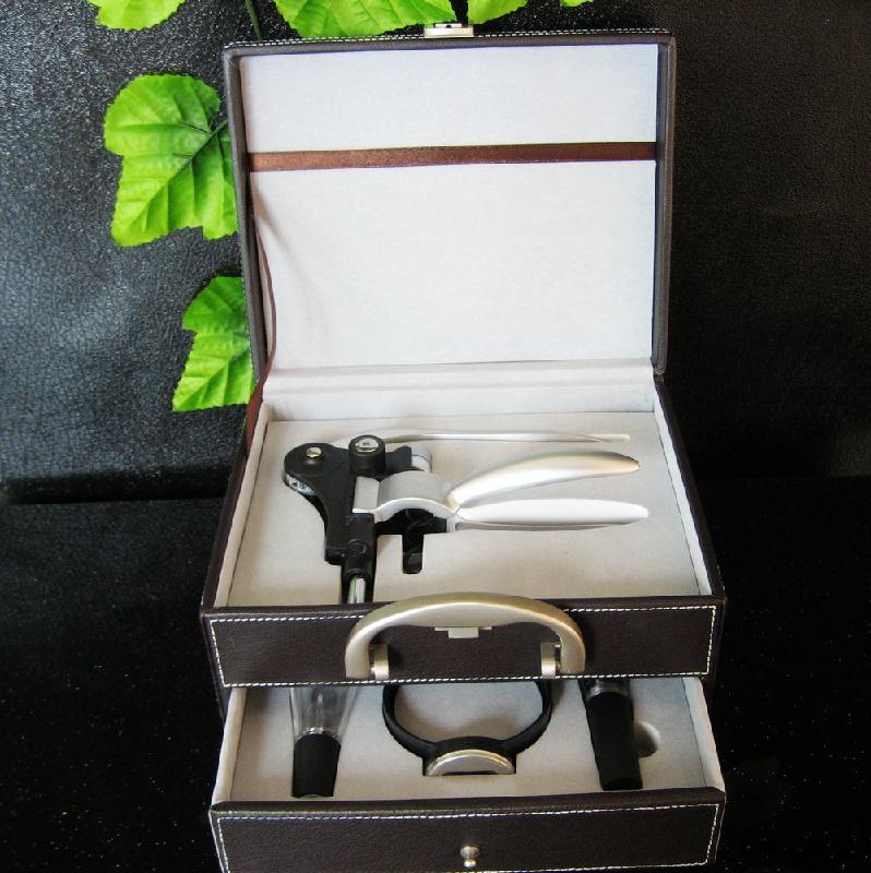 供應(yīng)兔形開瓶器六件套/便攜式紅酒開瓶器/豪華型鋅合金紅酒開瓶器