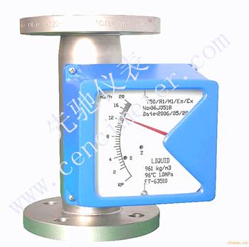 就地显示金属转子流量计图片