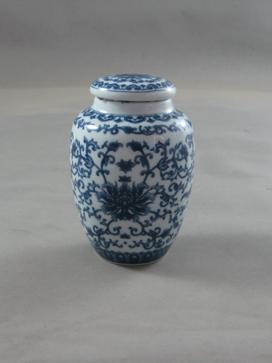 供應(yīng)陶瓷茶葉罐/青花密封罐/陶瓷