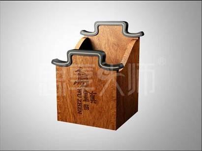 供應(yīng)紅木商務(wù)禮品/辦公用品擺件/花枝木簡(jiǎn)約筆筒