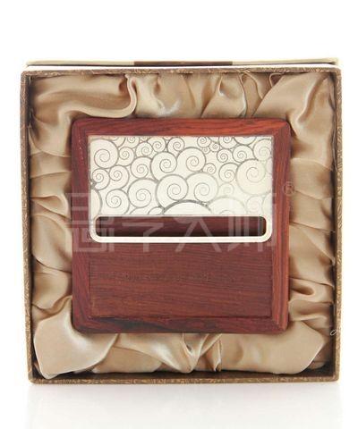 供應(yīng)*開會禮品定制/*禮品訂制/奧氏黃檀承天便簽盒