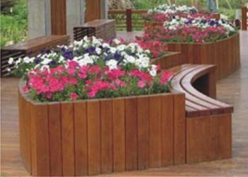 供應廣西南寧防腐木花箱