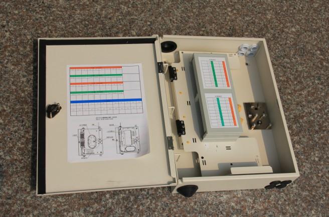 一分32楼道箱 光缆分线箱 12芯光纤楼道分线箱