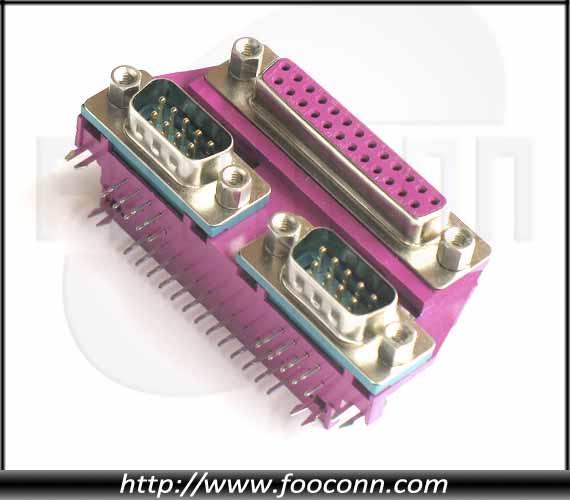 供應(yīng)三層D-SUB連接器/三層VGA連接器/電腦主板VGA連接器