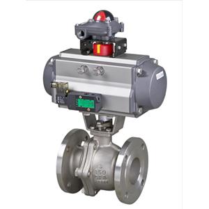 氣動O型切斷球閥圖片