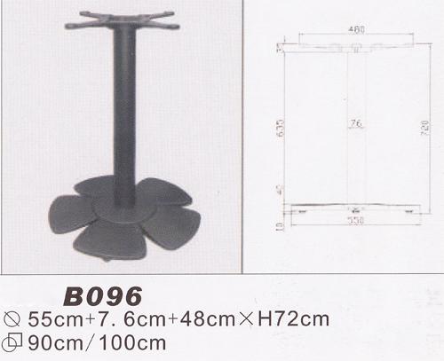 铸铁餐桌脚B096图片