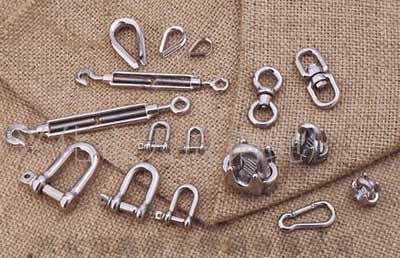 供應(yīng)不銹鋼卸扣 鏈條扣 連接扣 304不銹鋼D型卸扣