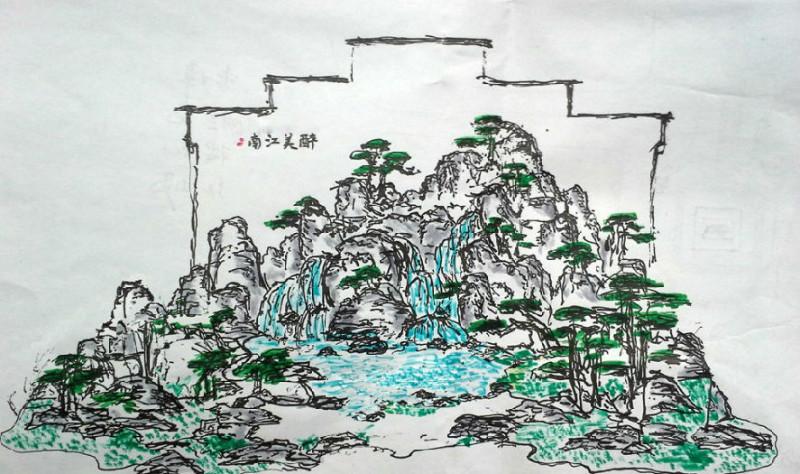 供應(yīng)手工雕刻奇石假山水景園林盆景仿木假山生態(tài)園林工程盆景仿木仿石景觀大門塑樹假樹山門林門水景仿真植