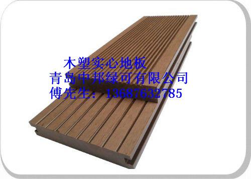 青島膠州木塑實心地板圖片