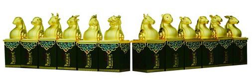 供應(yīng)徐悲鴻十二生肖琺瑯金玉寶璽