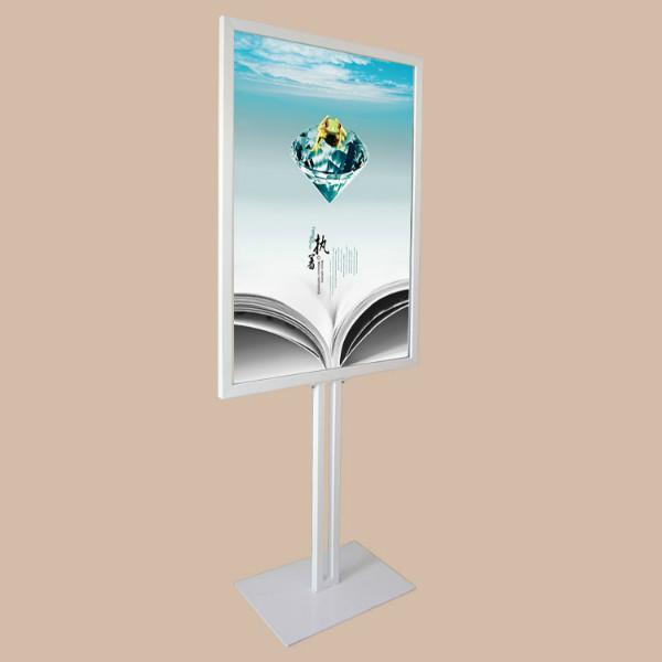 供應(yīng)龍圣廠家直銷(xiāo)定制海報(bào)架子 展示架