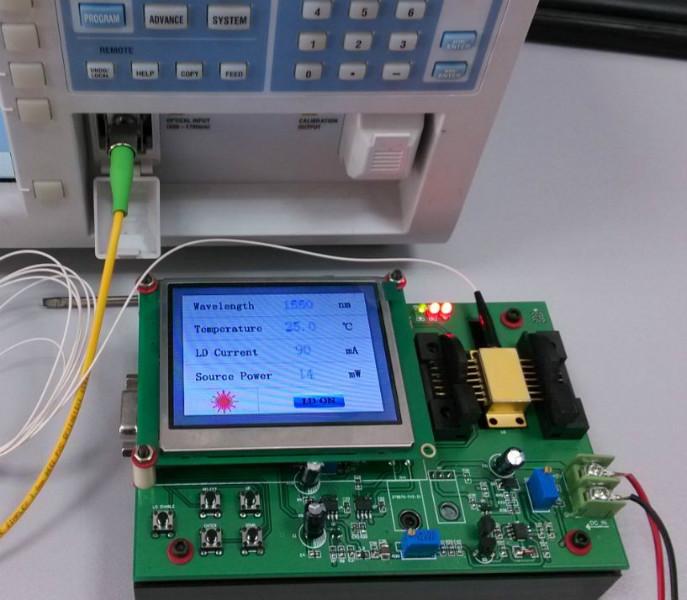 供应DFB蝶形激光器驱动电路-带数显 图片