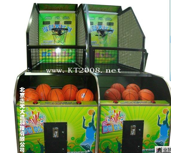 供應(yīng)豪華型街頭籃球機廠家  籃球機玩法說明，豪華投籃機價格