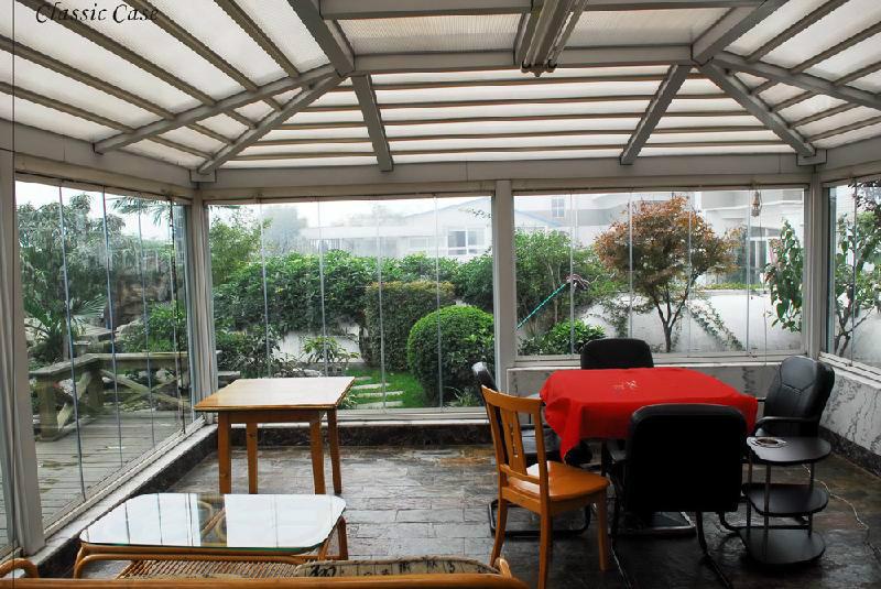 別墅花園系統(tǒng)陽光房圖片