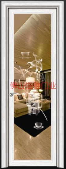 供應(yīng)鋁合金凹弧平開門