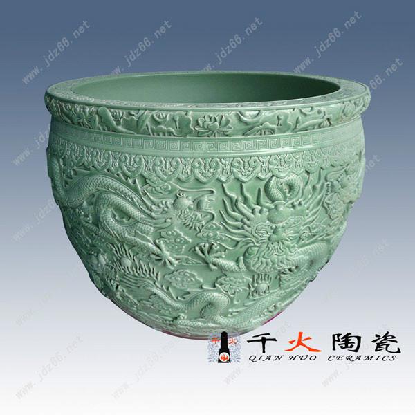 景德鎮(zhèn)廠家供應(yīng)陶瓷大缸  花盆 魚(yú)缸 荷花缸
