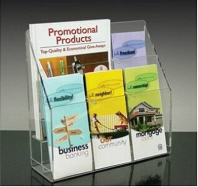 供應宣傳單資料架/有機玻璃票據(jù)收納盒/品牌制作 *