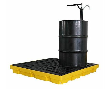 供應(yīng)聚乙烯盛漏平臺(tái) Sysbel盛漏卡板_單桶防泄漏SPP401