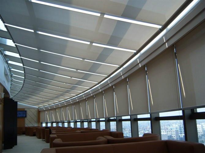 義烏電動手動天棚簾圖片