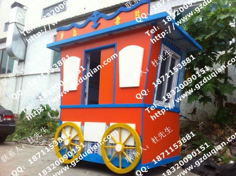 廠多功能售貨車供應精美飾品售貨亭圖片