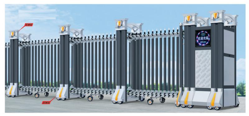 哈爾濱電動伸縮門圖片