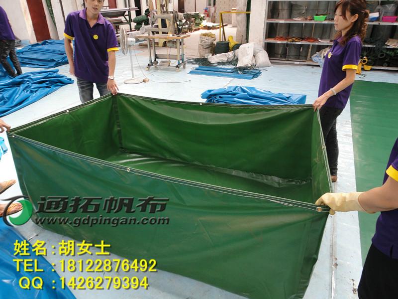 帆布魚池圖片/帆布魚池樣板圖 (2)