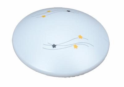 供應(yīng)亞克力燈罩印花-五角星，吸頂燈燈罩批發(fā),LED燈罩廠家價(jià)格