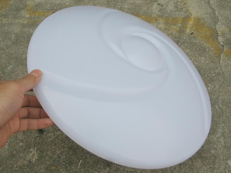 供應(yīng)中山LED燈罩海螺款，吸頂燈燈罩廠家，工程款塑料燈罩訂做