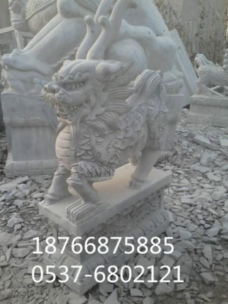 石雕麒麟圖片/石雕麒麟樣板圖 (4)