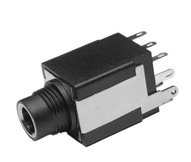 供應【pj-621ha螺紋式耳機插座】外露端子殼