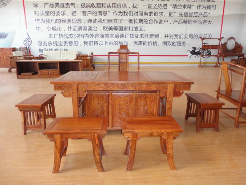 供應(yīng)2014新款紅木茶臺(tái)