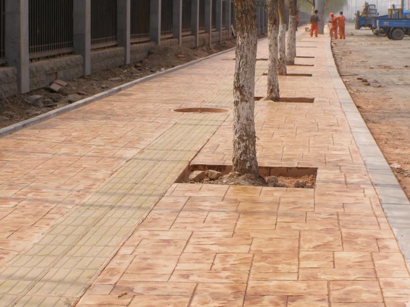 廠家特價直銷壓花地坪yh066壓花地坪廠家供應