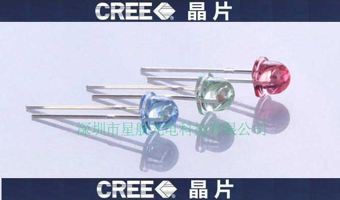 供應(yīng)出口本日CREE科瑞F5F8F10草帽燈珠