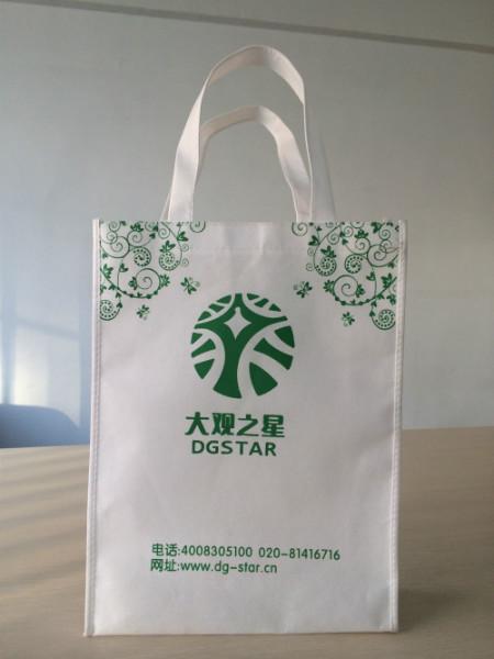 供應(yīng)廣州無紡布展會(huì)袋，手提展會(huì)袋，絲印企業(yè)二維碼的無紡布袋