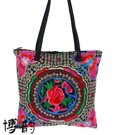 供應(yīng)*刺繡包(雙面)  繡花布包 刺繡*布包