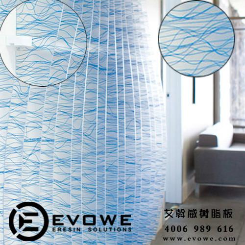 供應(yīng)批發(fā)透明環(huán)保樹脂裝飾板移門