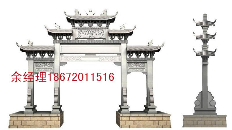 供應(yīng)西安古建牌樓，西安古建牌樓設(shè)計(jì)，西安古建牌樓設(shè)計(jì)效果圖