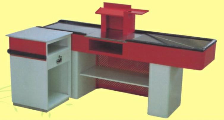 無(wú)包邊主臺(tái)透氣背板拆卸式收銀臺(tái)圖片