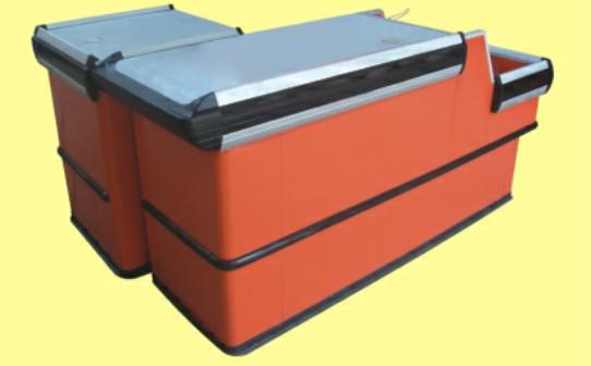 供應HW-148收銀臺臺面大陡坡放置購物籃