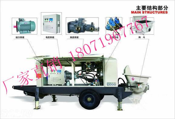 供應(yīng)混凝土輸送泵（拖泵）