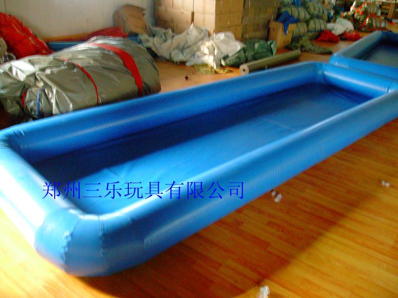 供應云南方形兒童充氣水池決明子沙灘池玩具 充氣沙灘池