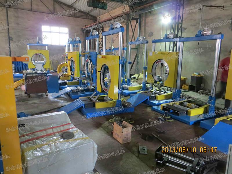 供應銅帶鋁帶環(huán)體纏繞包裝機性能圖片