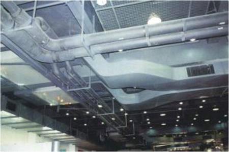 中央空調(diào)管道施工圖片