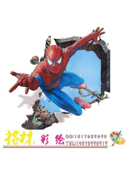 供應(yīng)南昌墻體彩繪3D彩繪地畫格林彩繪18070038919