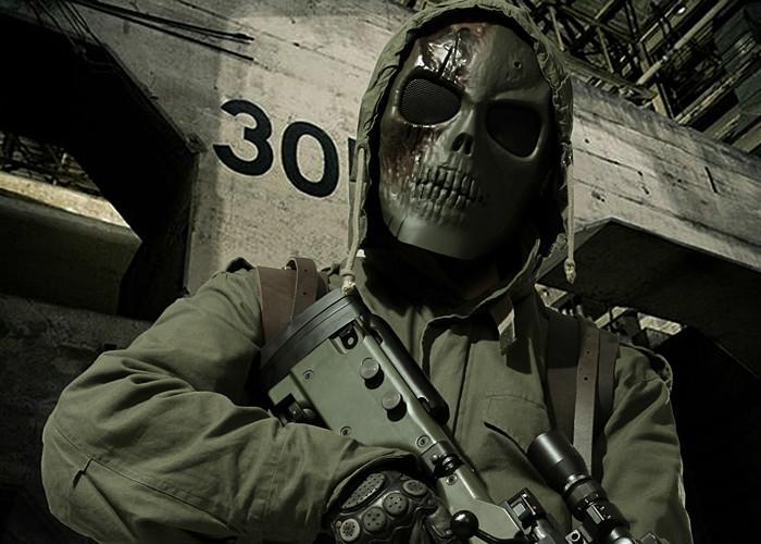 酋長正品M01CS全臉骷髏面具圖片