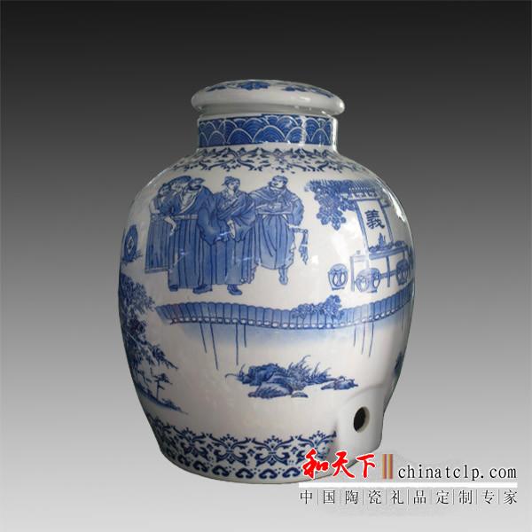 供應(yīng)景德*做陶瓷酒壇廠家