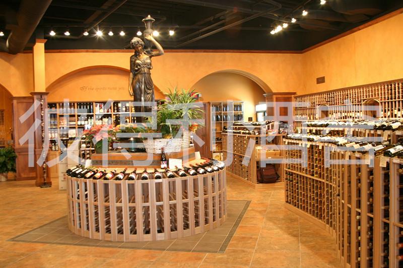 供應(yīng)實(shí)木酒架