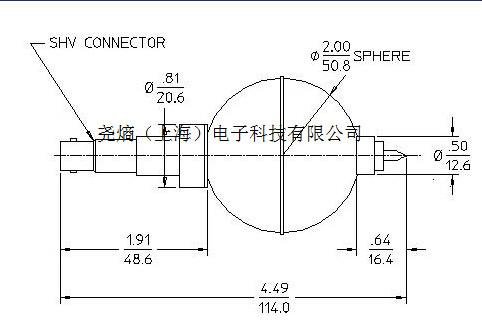 2708球形BF3中子探測(cè)器圖片