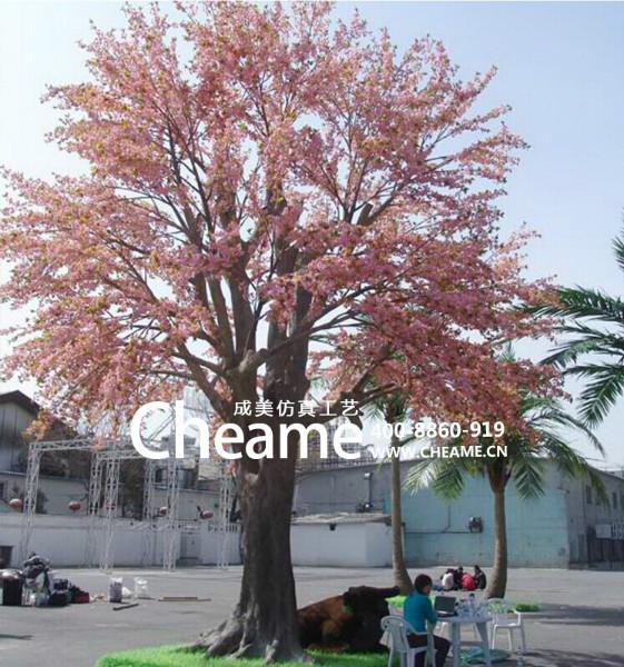 成美仿真櫻花樹 仿真櫻花樹生產(chǎn)廠家 仿真櫻花樹價格