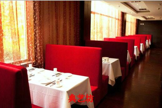 中餐廳卡座沙發(fā)圖片